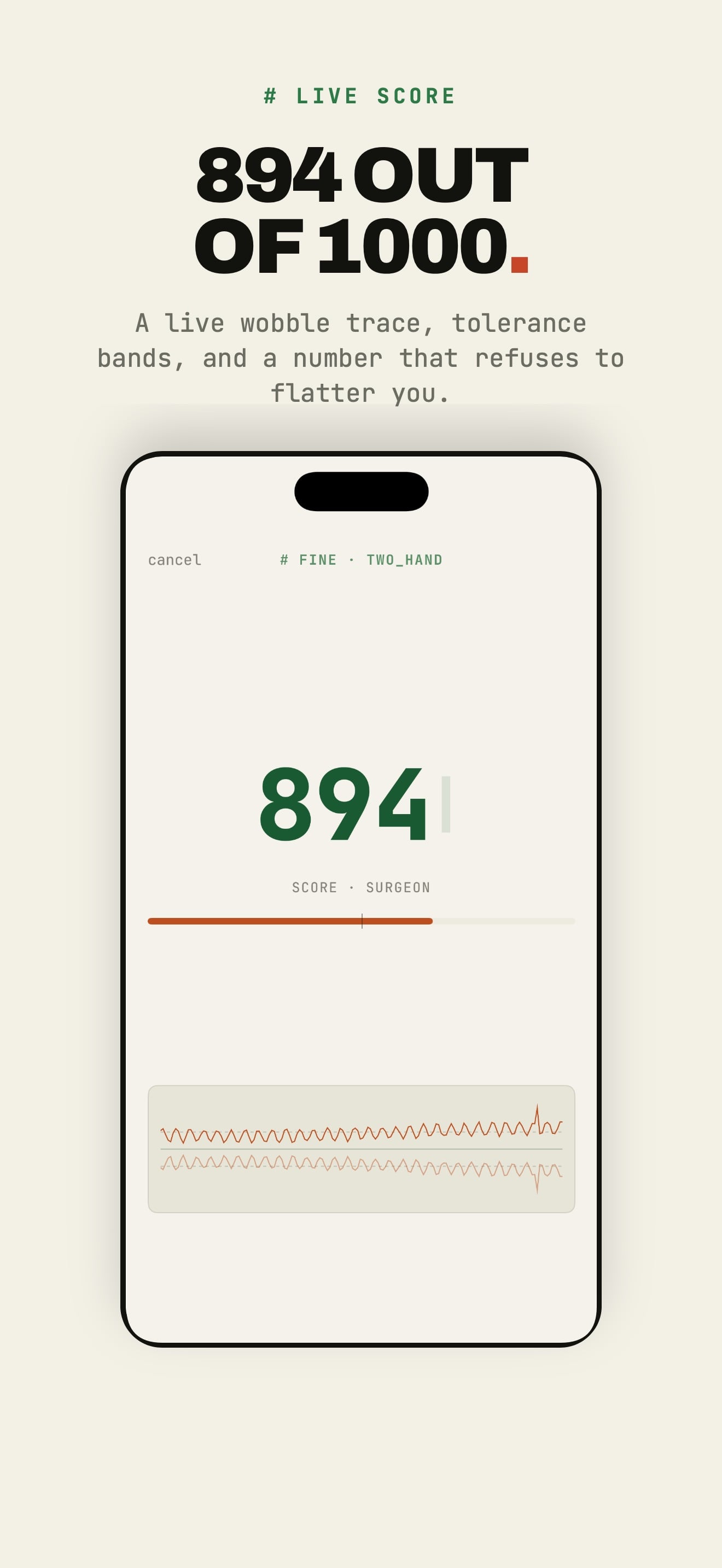 Steady Hand Test : STEADYHAND capture d'écran 3