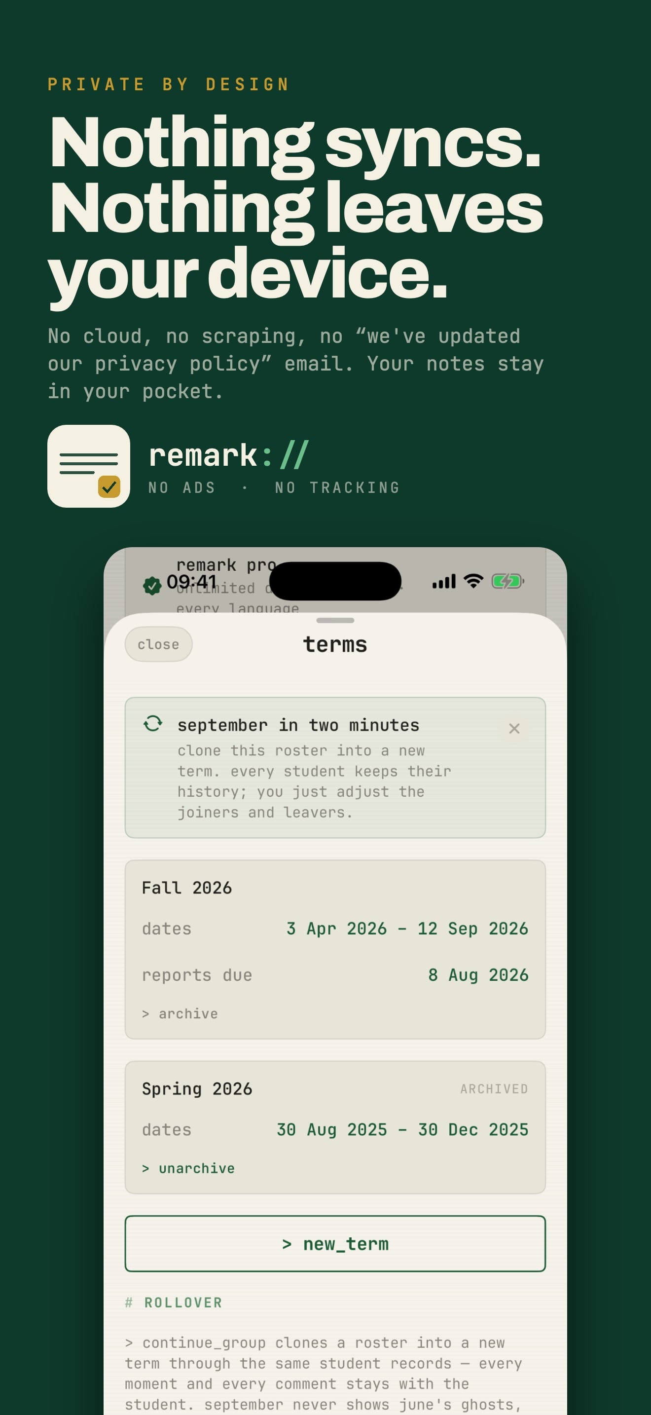 Report Card Comments : REMARK, captura de pantalla 10