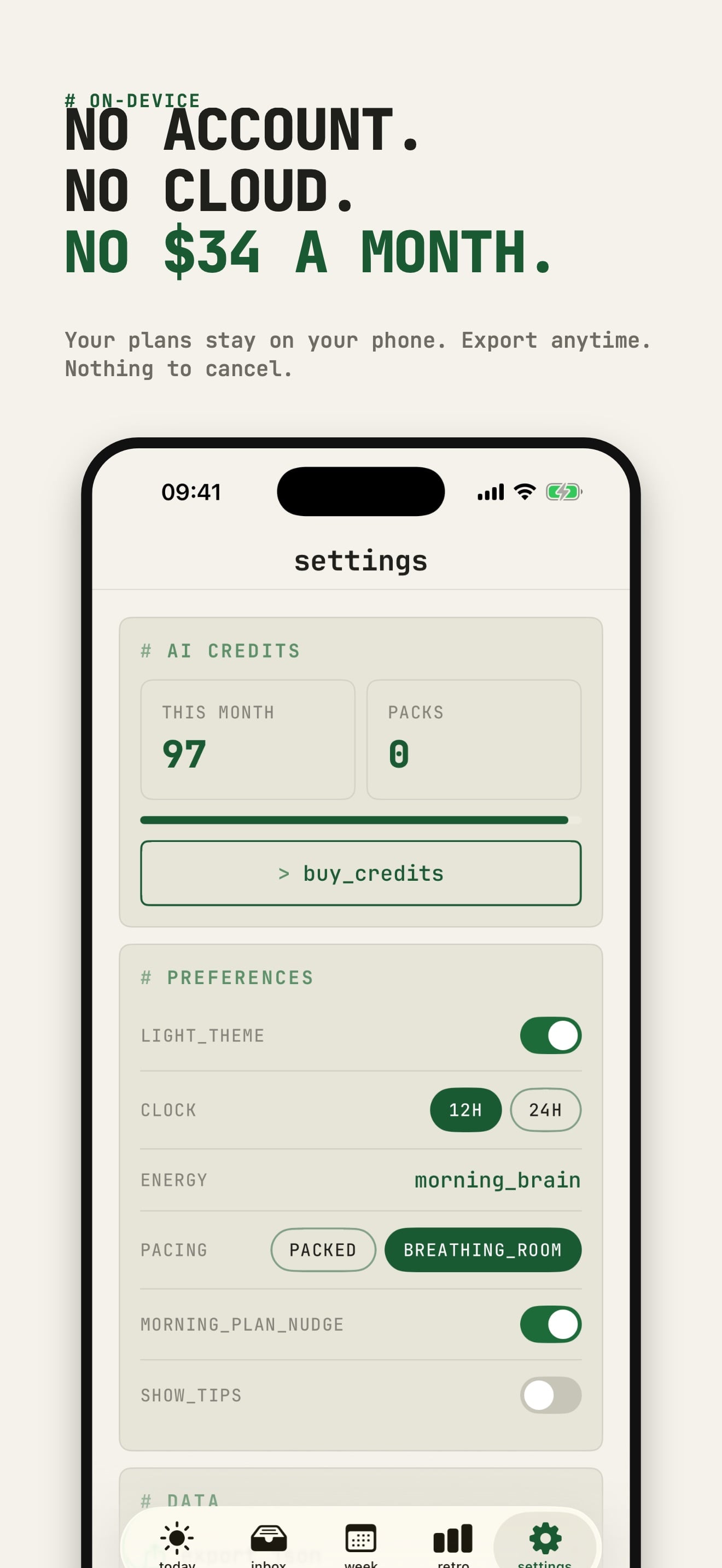 AI Daily Planner : SLATE 스크린샷 9