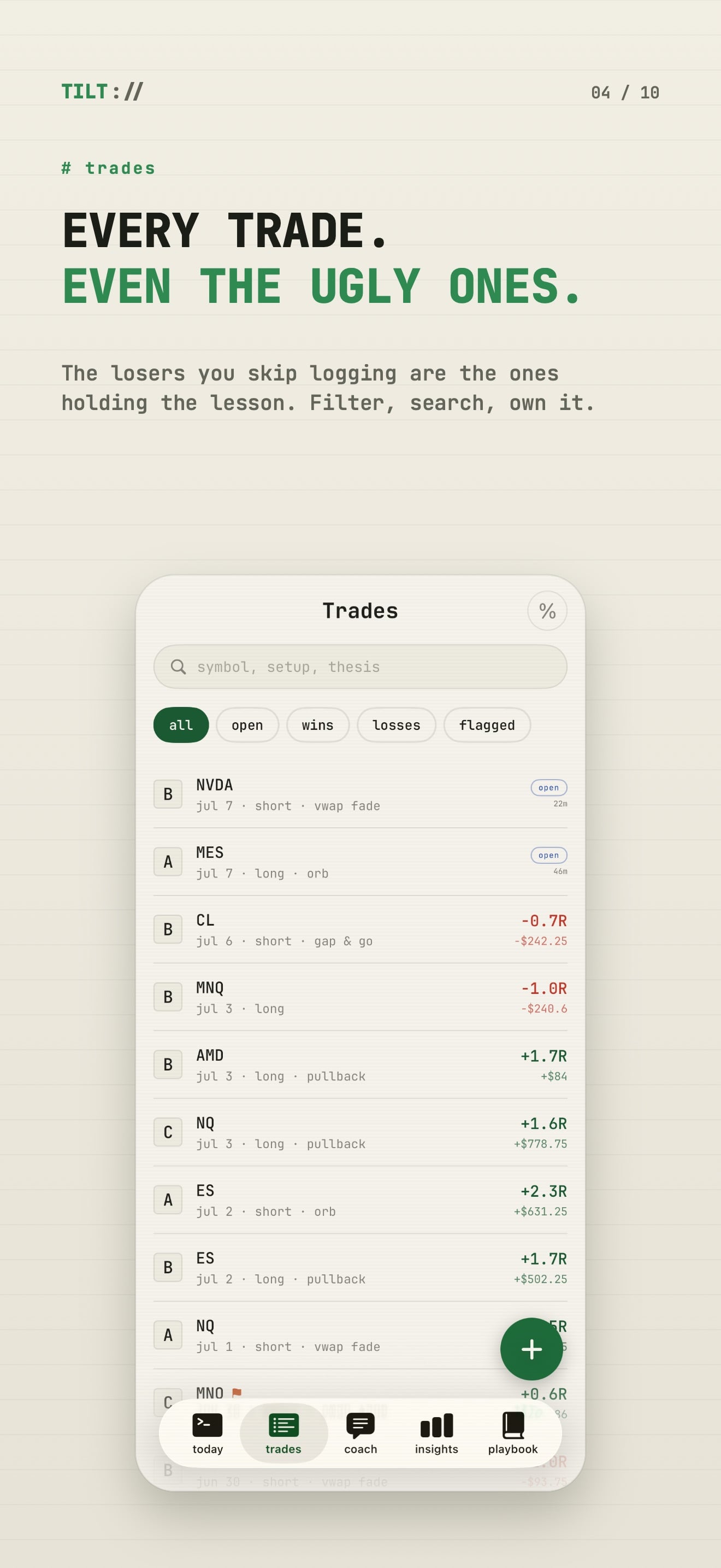 Trading Journal Tracker : TILT Screenshot 4