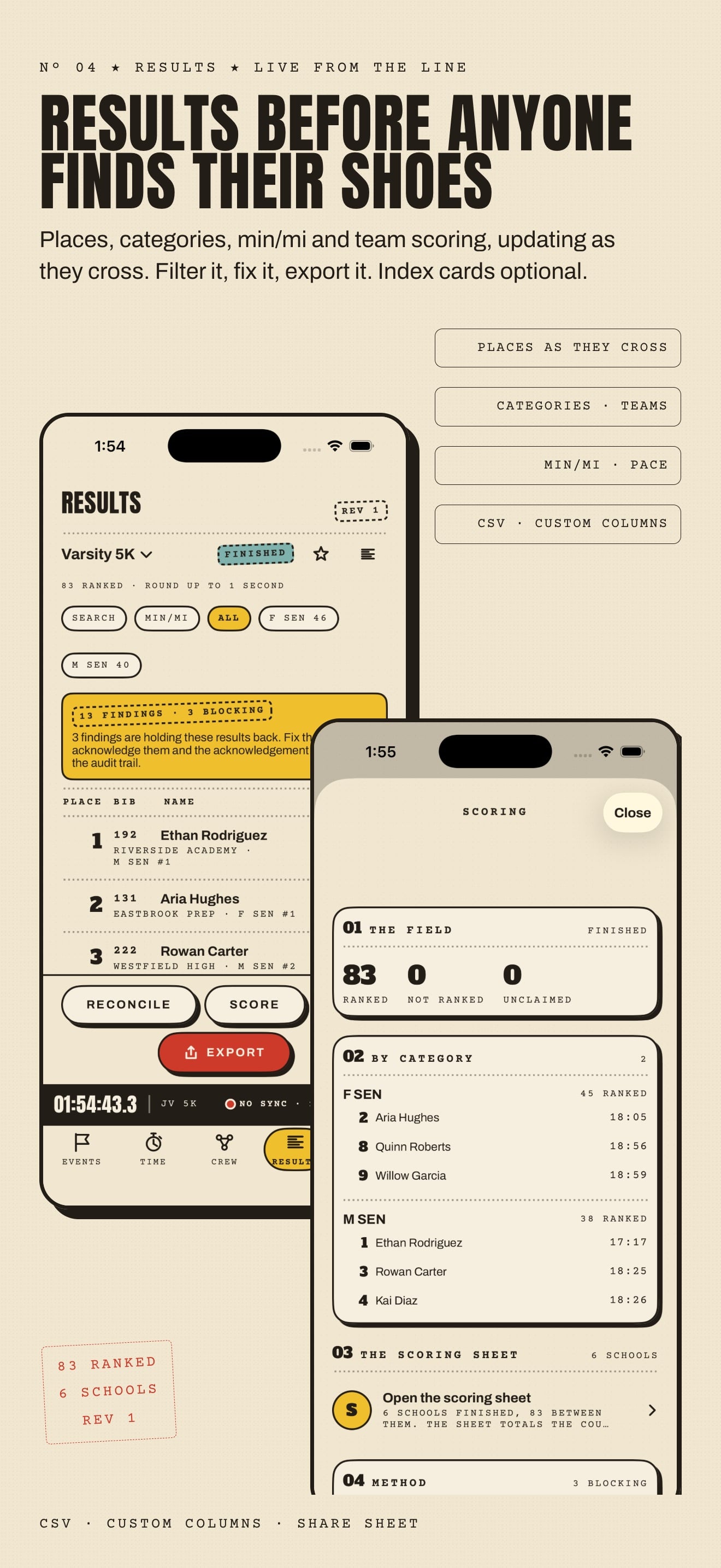 Race Timer Stopwatch : BIBTIME 스크린샷 4