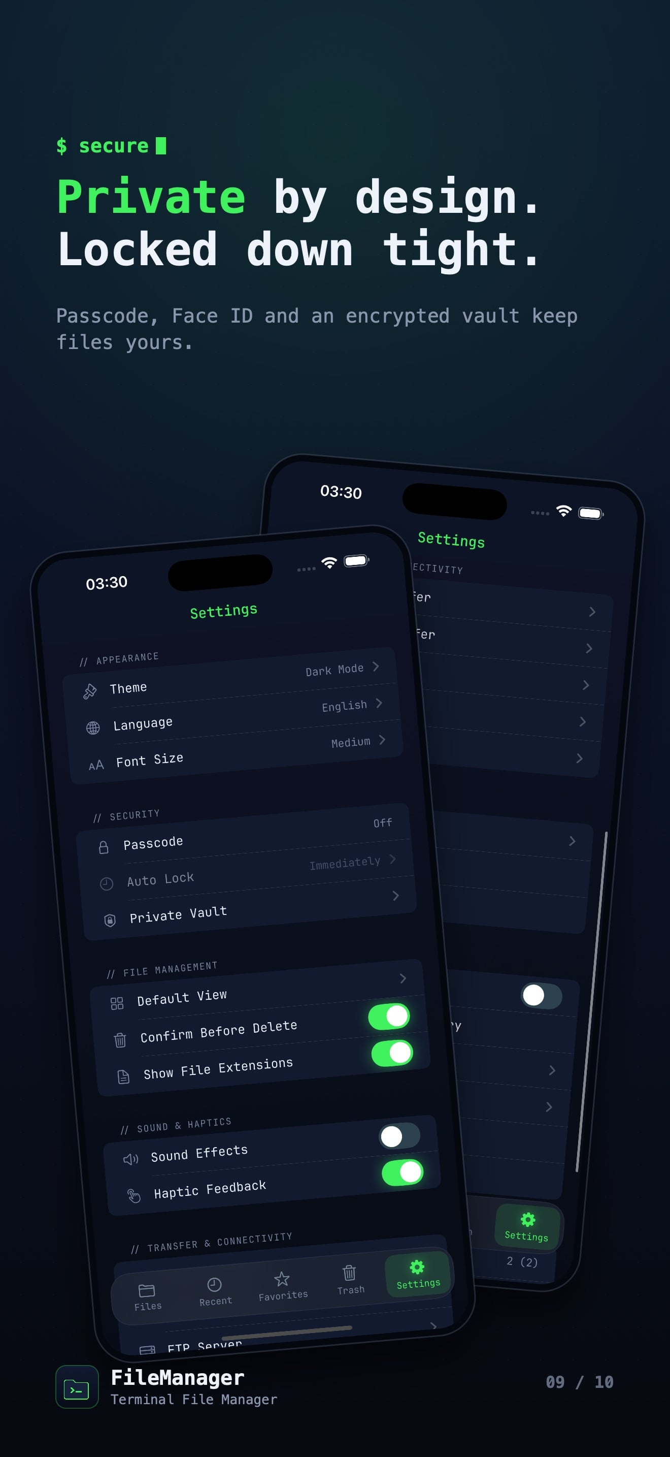 Terminal File Manager Advanced capture d'écran 9