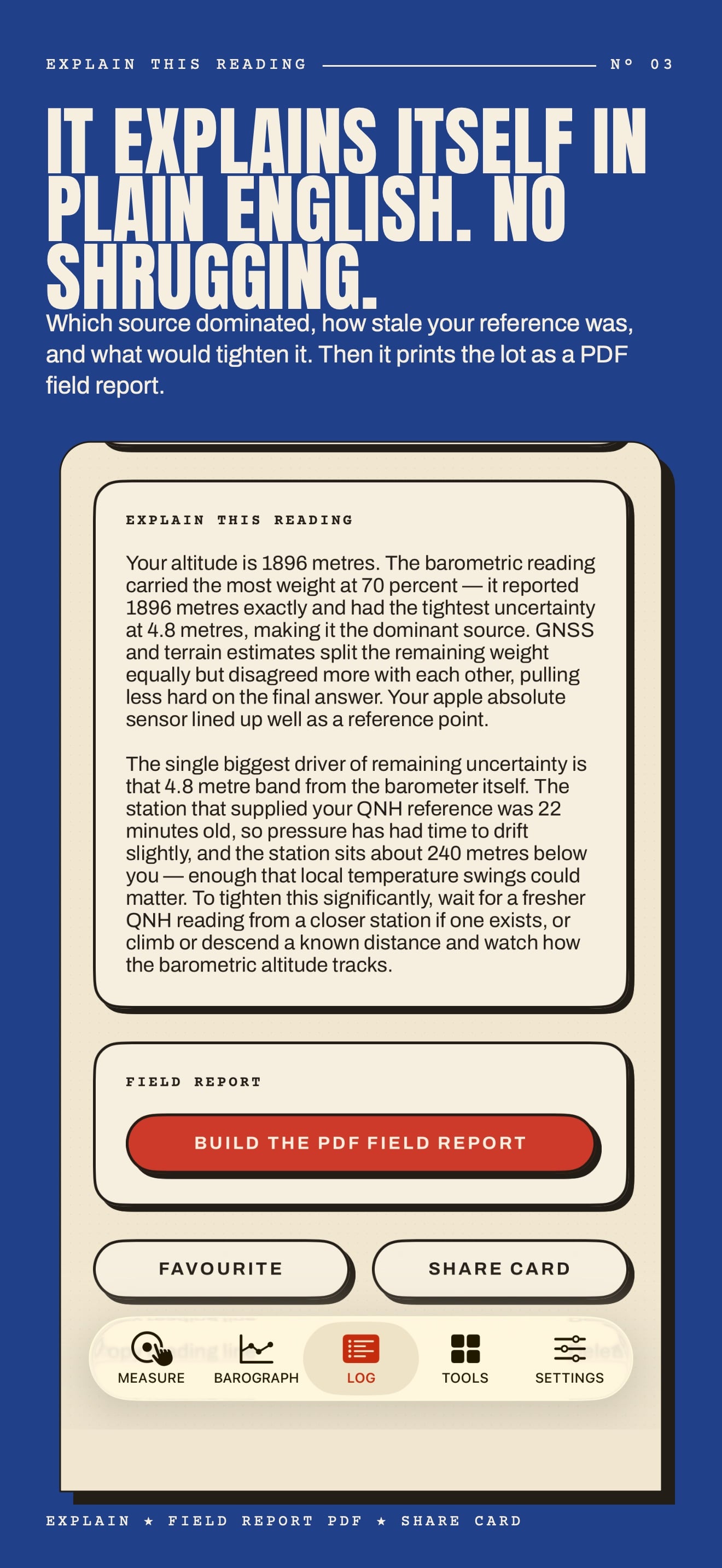 Altimeter Barometer : ISOBAR, скриншот 3