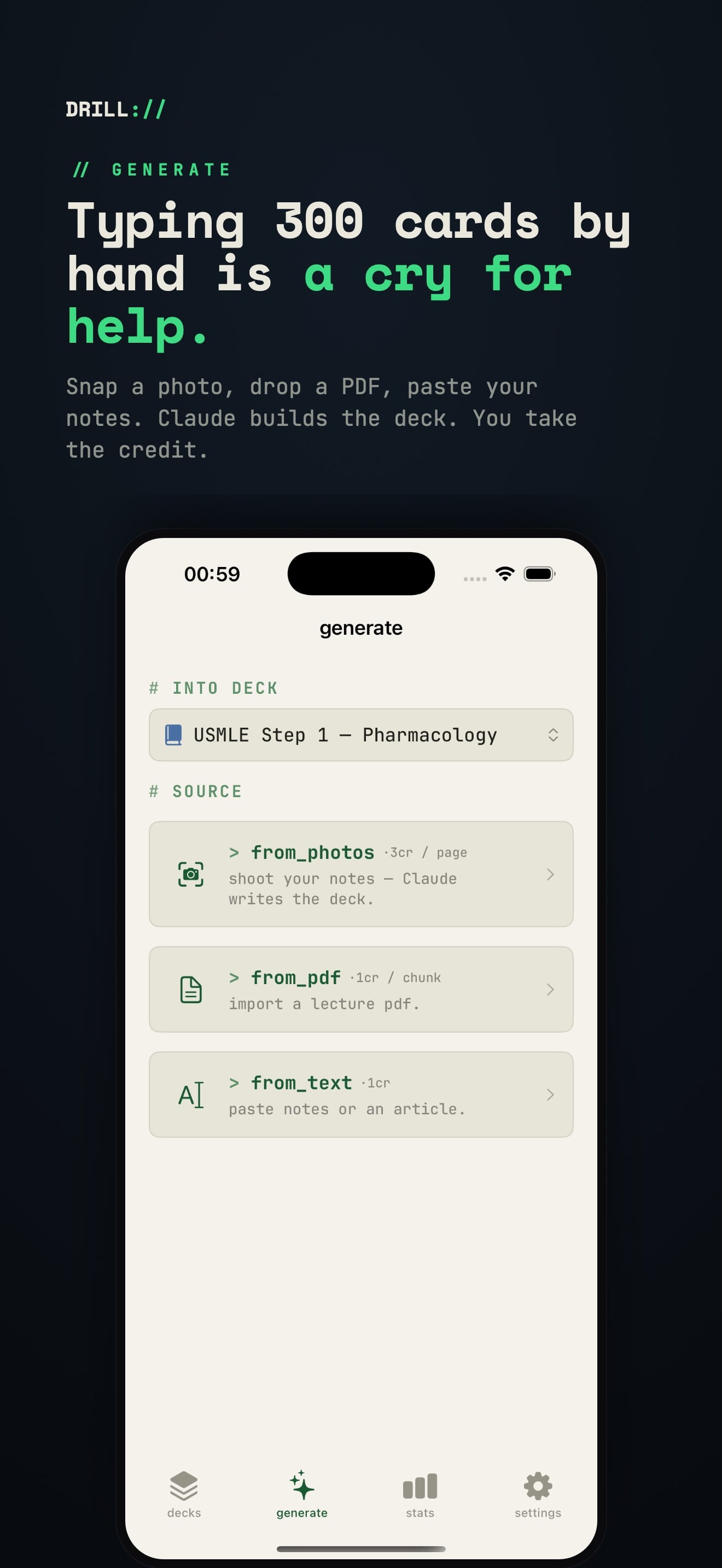 AI Flashcard Maker : DRILLのスクリーンショット3