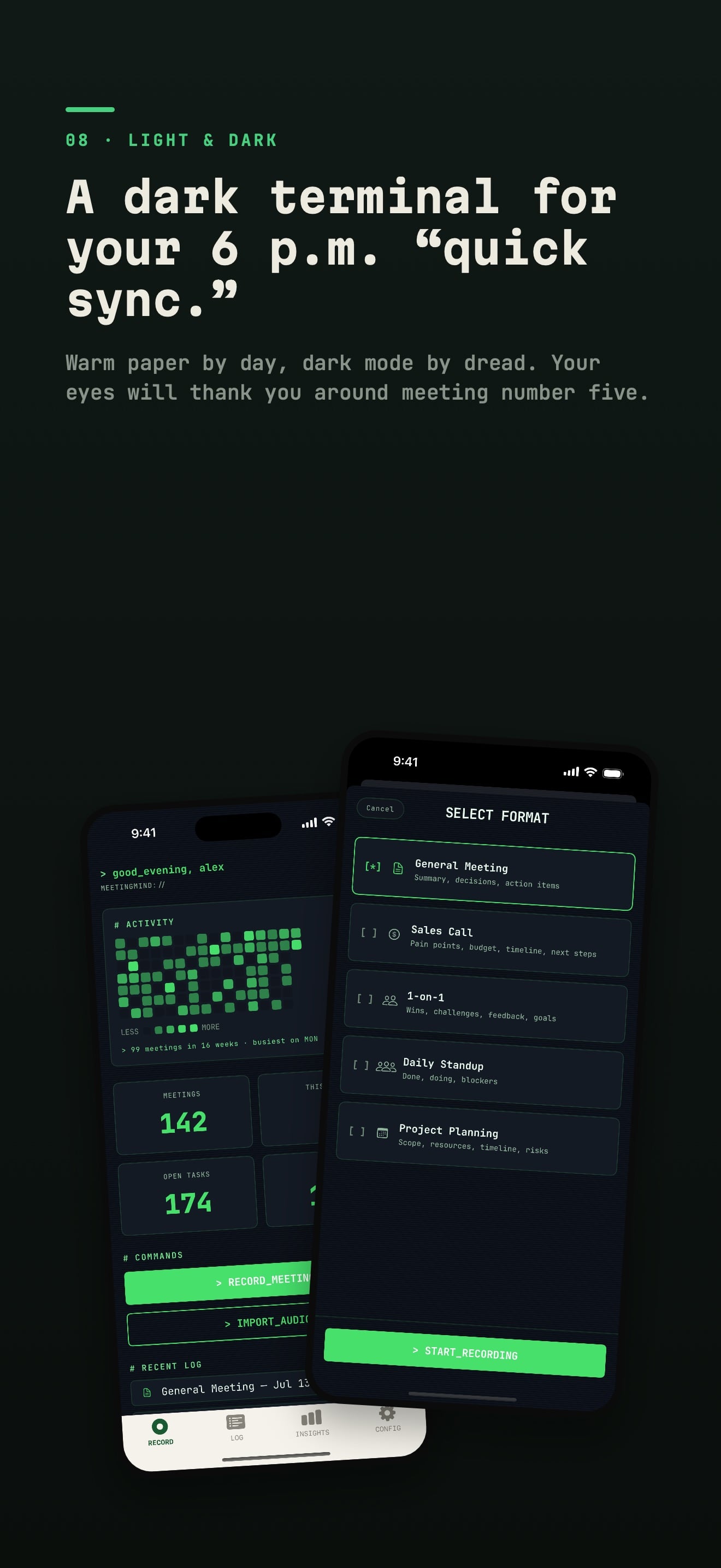 AI Voice Notes : Meeting Mind capture d'écran 8