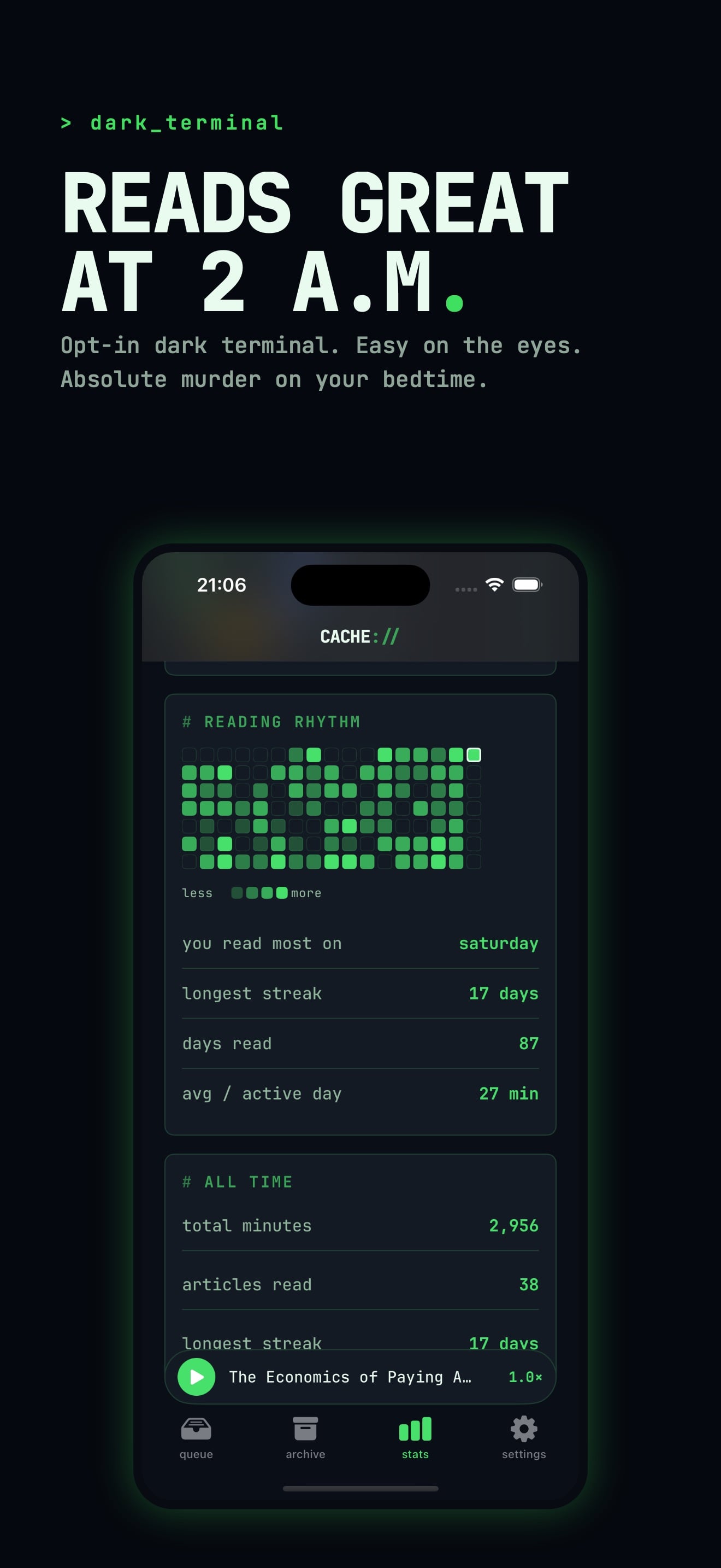 Read Later Offline : CACHE capture d'écran 8