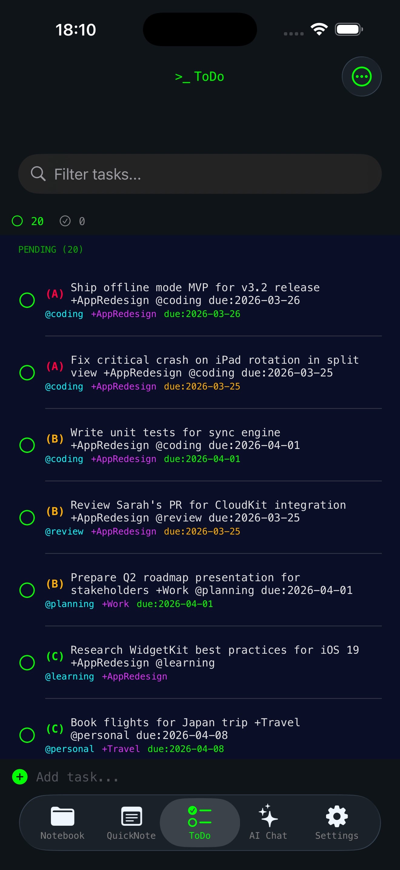 Markdown Notes Editor: Markden screenshot 2