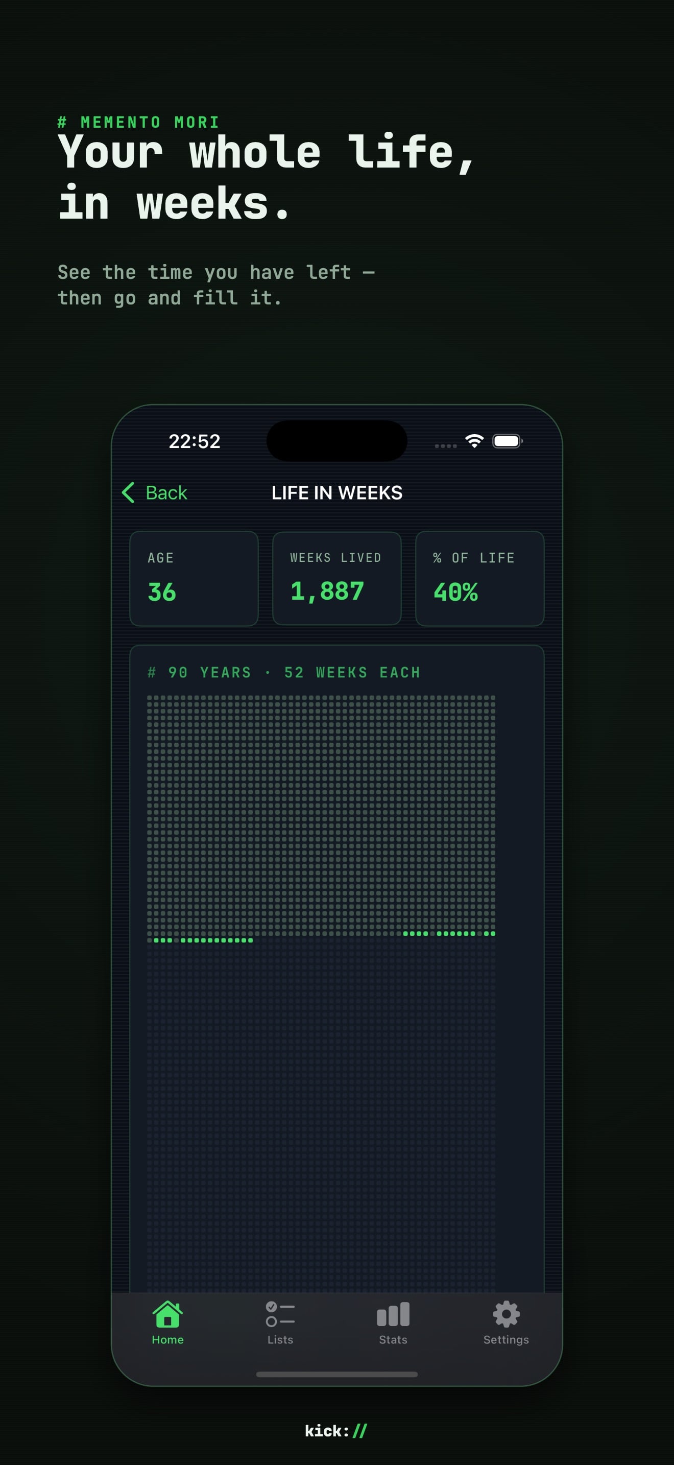 Bucket List & Goals : KICK PRO screenshot 5