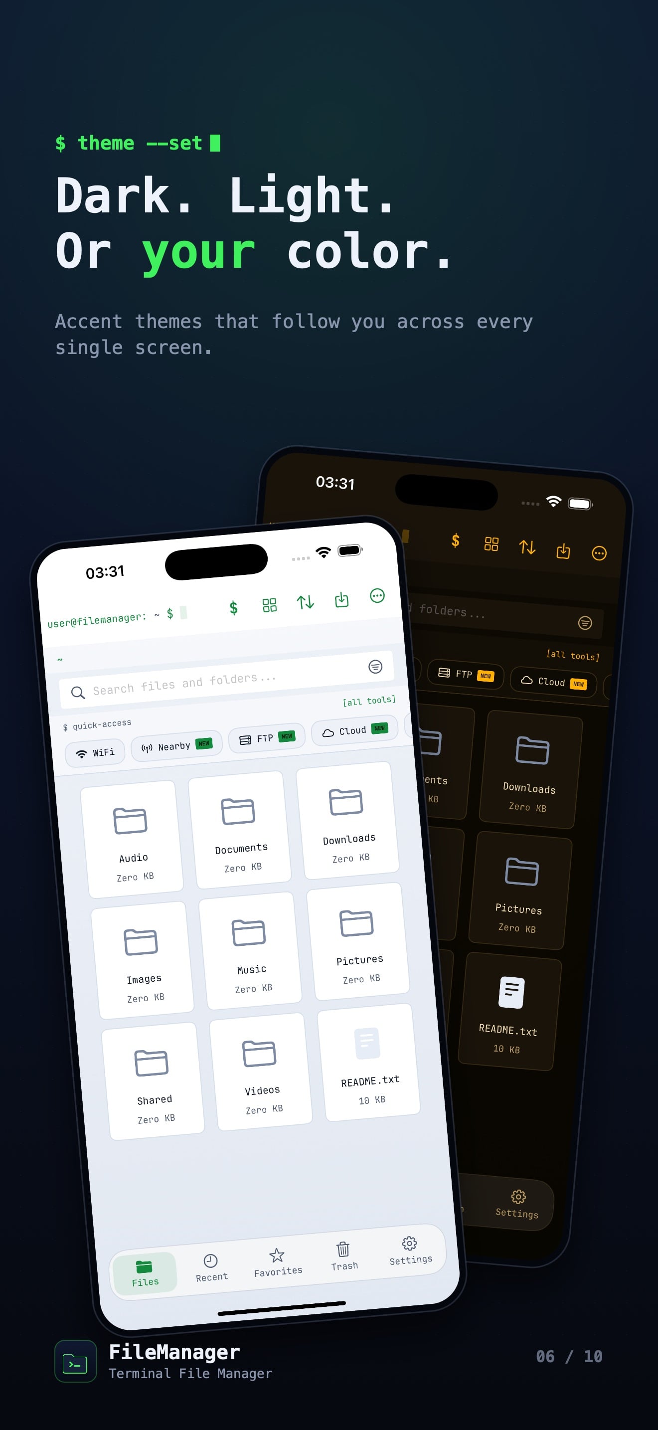 Terminal File Manager Advanced capture d'écran 6
