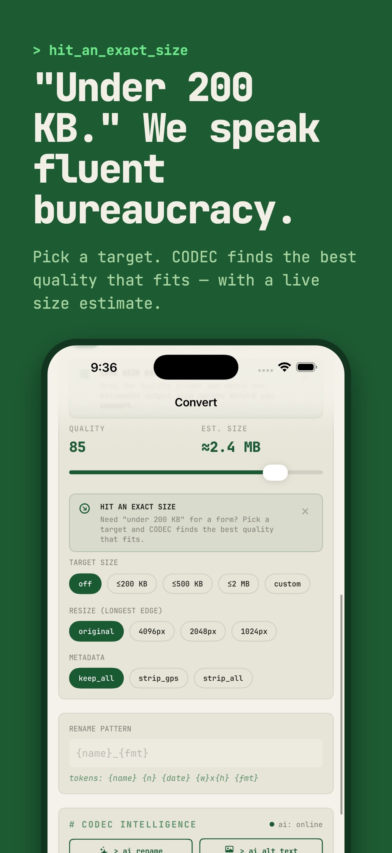 Photo Converter HEIC : CODEC screenshot 4