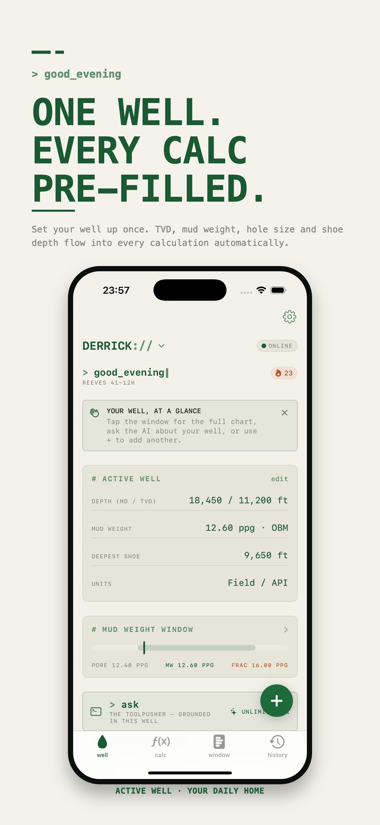 Drilling Calculator for Rigs capture d'écran 2